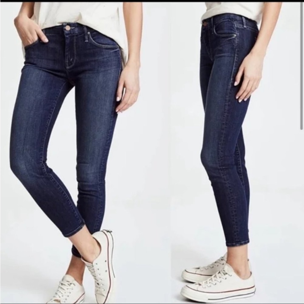 MOTHER Denim The Looker Crop In Here Kitty Kitty